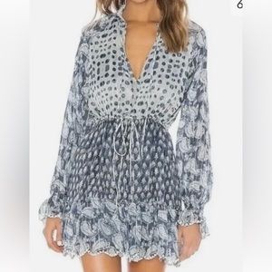 hemant and nandita dress blue sparkle - new with tags - open to offers